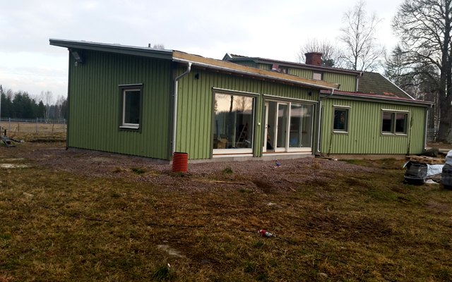 Byggarbete från Allt i Bygges bildarkiv